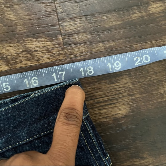 Vintage Y2K South Pole dark wash baggy skater denim jeans Sz 36 actual 35x32 - Picture 11 of 14